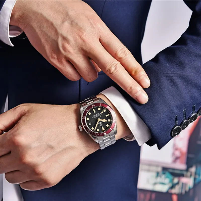 Pagani Design PD-1671 Black Bay Black Dial Men's Watch